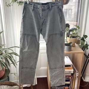 Abercrombie and fitch 90s loose carpenter jeans